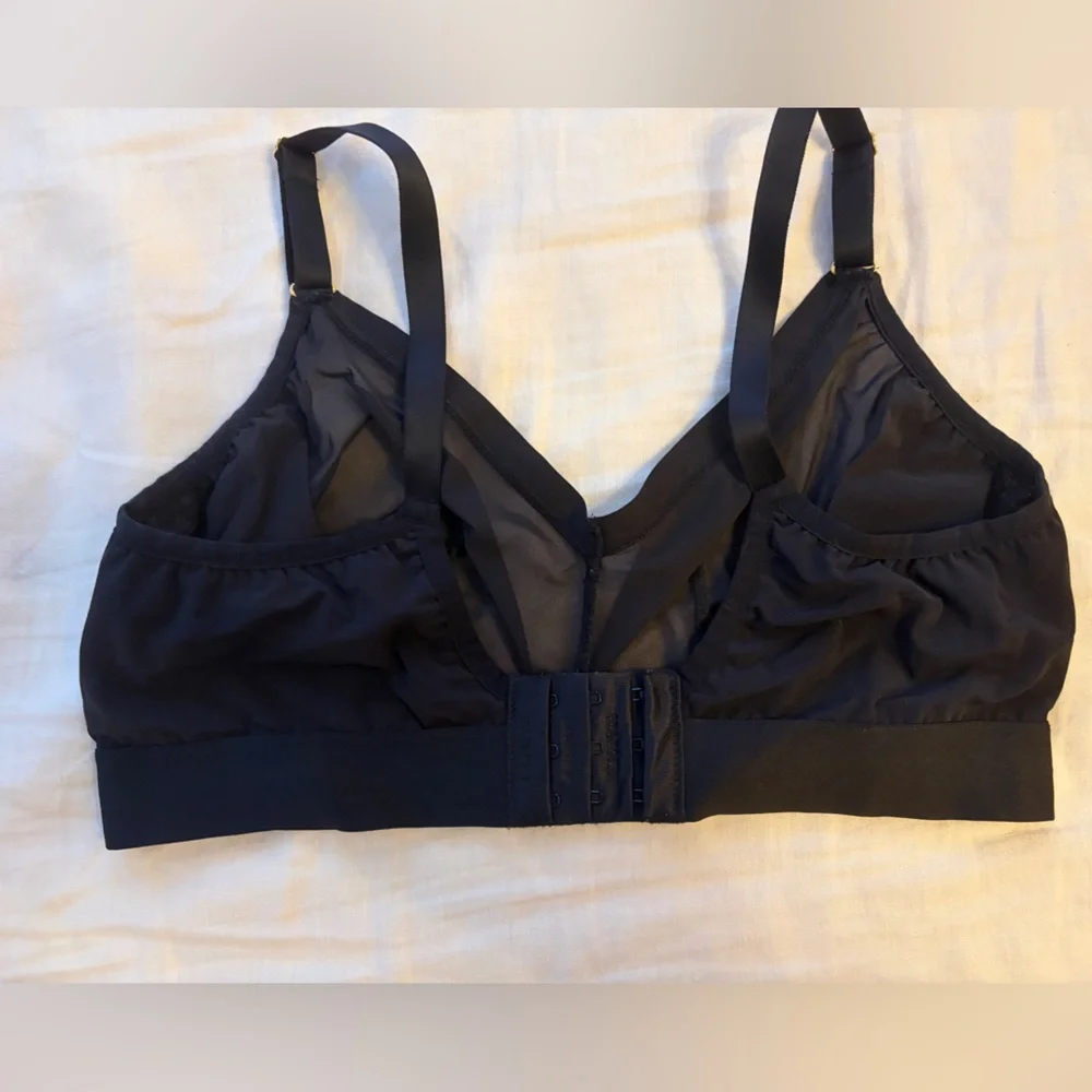 Harper Wilde Mesh Triangle Bralette - Picture 3 of 4